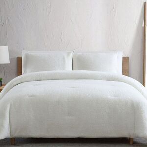Morgan Home Shannon 3pc Comforter Set, Grey Full/Queen